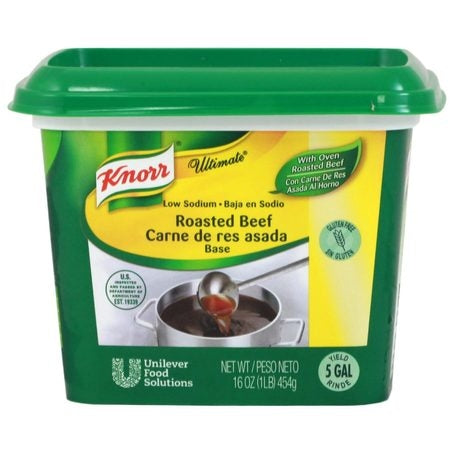 Wholesale Knorr Each Low Sodium Beef Base- Bulk