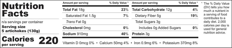 Wholesale Divina Grilled Artichoke Halves Oil- Bulk