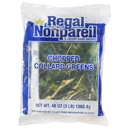 Wholesale BoxNCase Case Chopped Collard Greens- Bulk