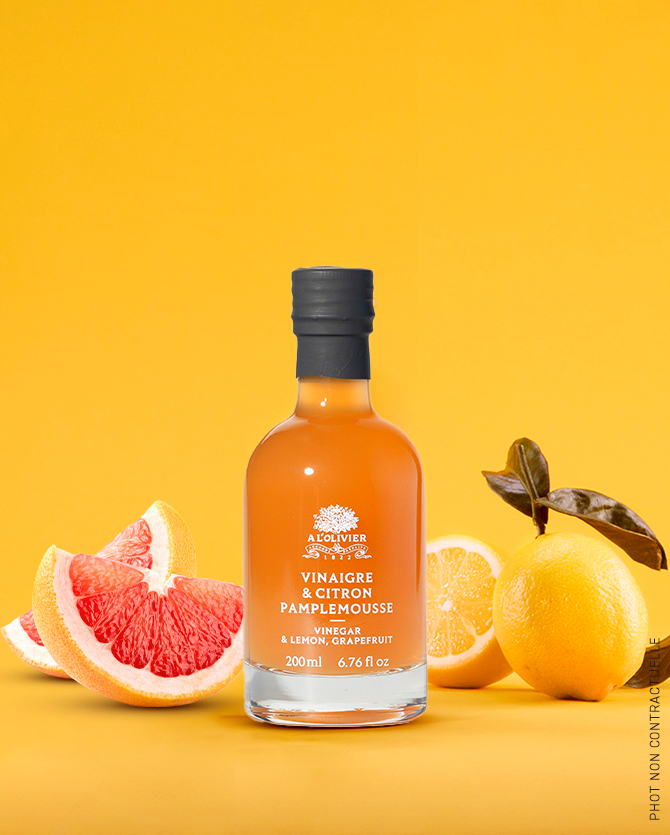Wholesale A L'Olivier Vinegar Lemon/Grapefrui- Bulk
