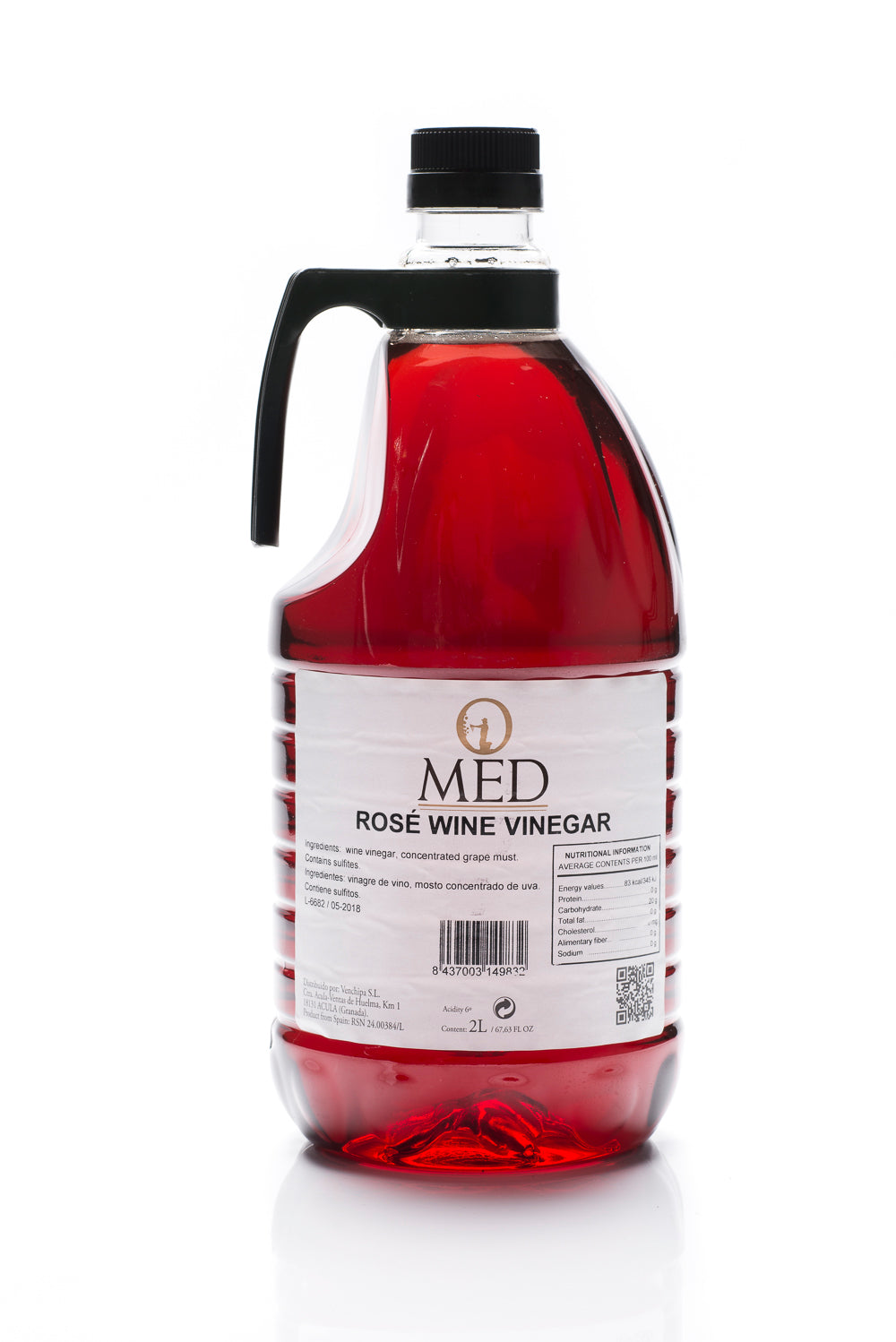 Wholesale Omed Rose Vinegar 6/2 Liter- Bulk