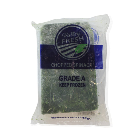 Wholesale BoxNCase Case Chopped Spinach- Bulk