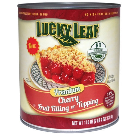Wholesale Lucky Leaf Case Cherry Pie Filling- Bulk