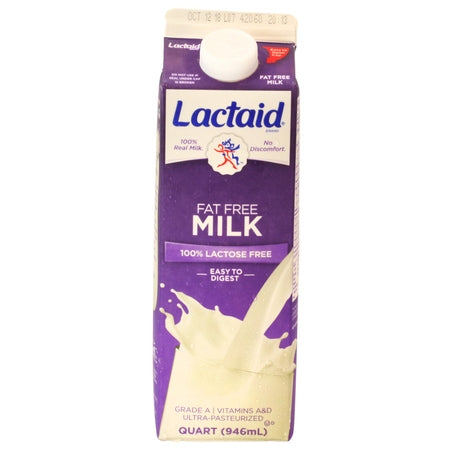 Wholesale Lactaid Case Fat Free Lactaid Milk- Bulk