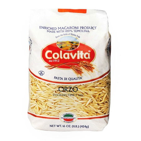 Wholesale Colavita Case Orzo Pasta- Bulk