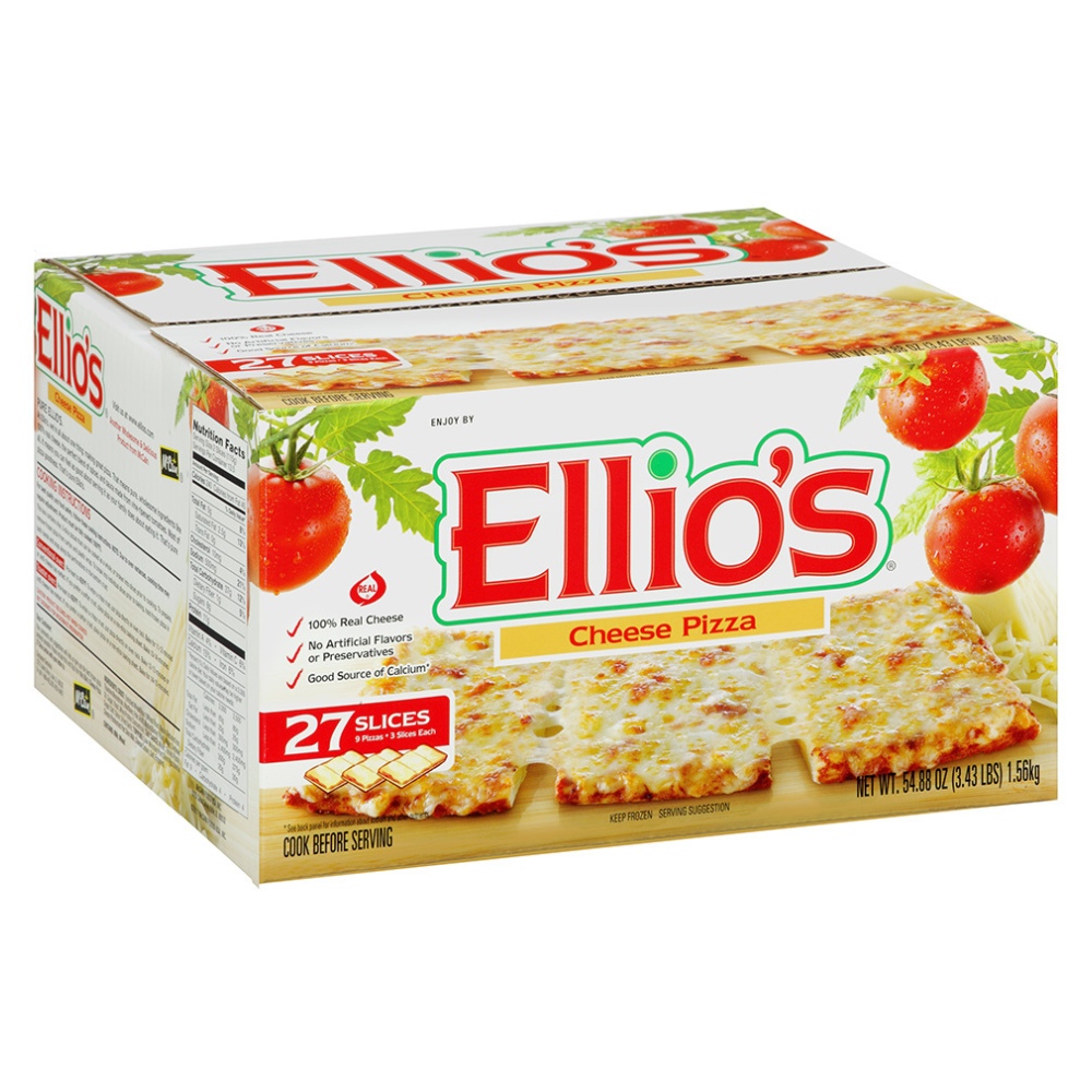 Wholesale Ellio'S Case Cheese Pizza 4X6- Bulk