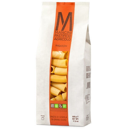 Wholesale Mancini Case Rigatoni Pasta- Bulk