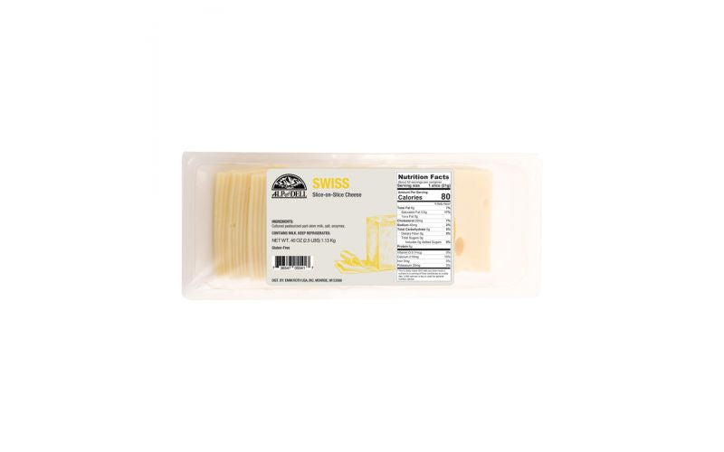 Wholesale Emmi Roth Sliced Swiss Cheese- Bulk
