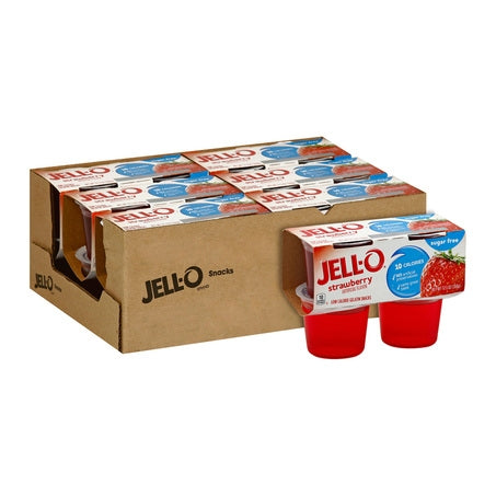 Wholesale Jell-O Each Sugar Free Strawberry Jello- Bulk