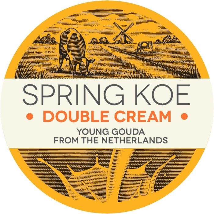 Wholesale Double Cream 60% Gouda- Bulk