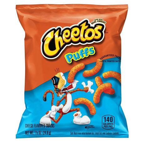Wholesale Frito Lay Case Jumbo Puffs Cheetos- Bulk