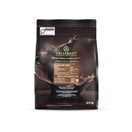 Wholesale Cacao Barry Each Rustic Fleur De Cao Semi Sweet Callet- Bulk