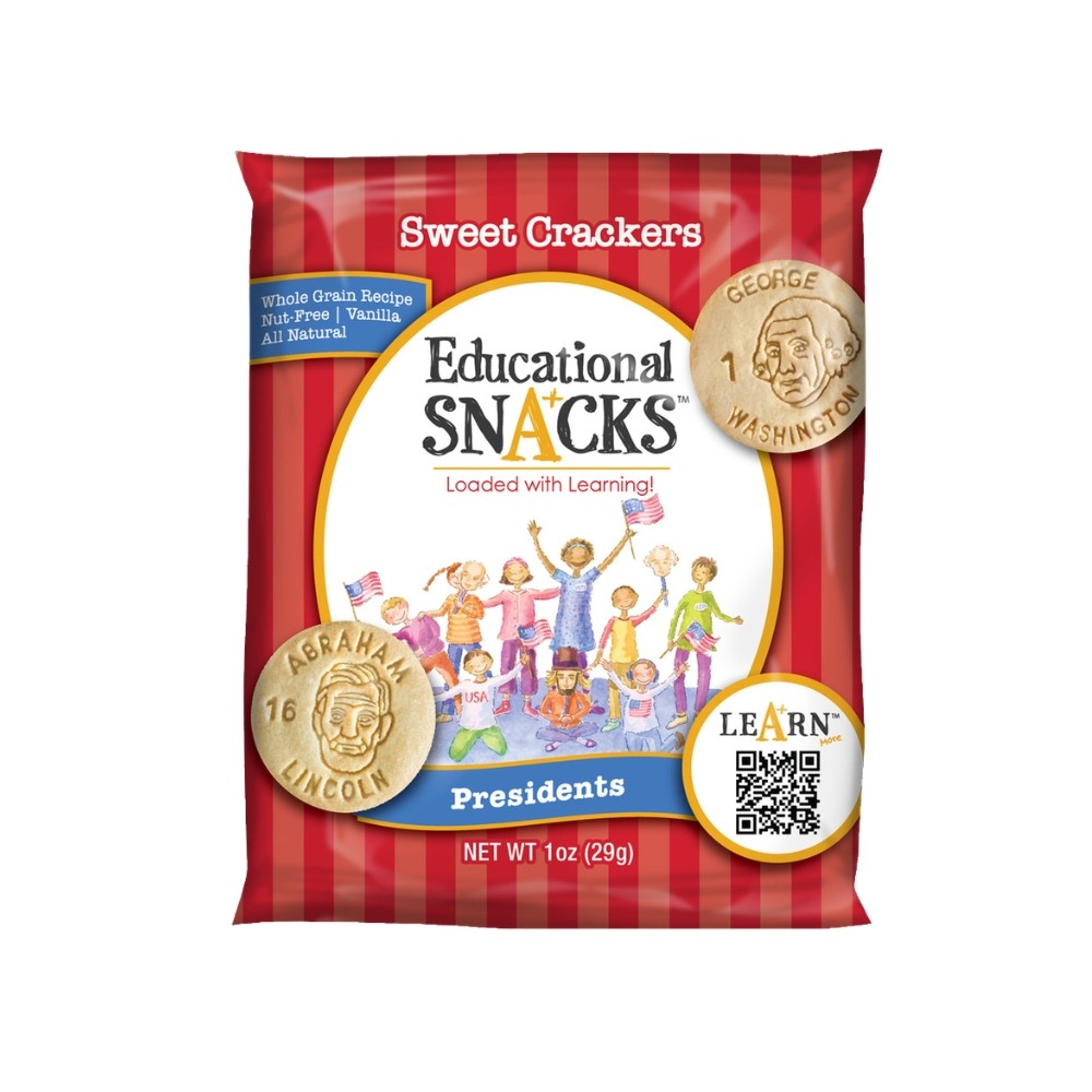 Wholesale Dick And Jane Case Presidential Education Crackers- Bulk