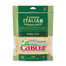 Wholesale Cabot 5 Cheese Italian Shreds- Bulk