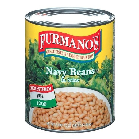 Wholesale Furmanos Case Navy Beans In Brine Canned- Bulk