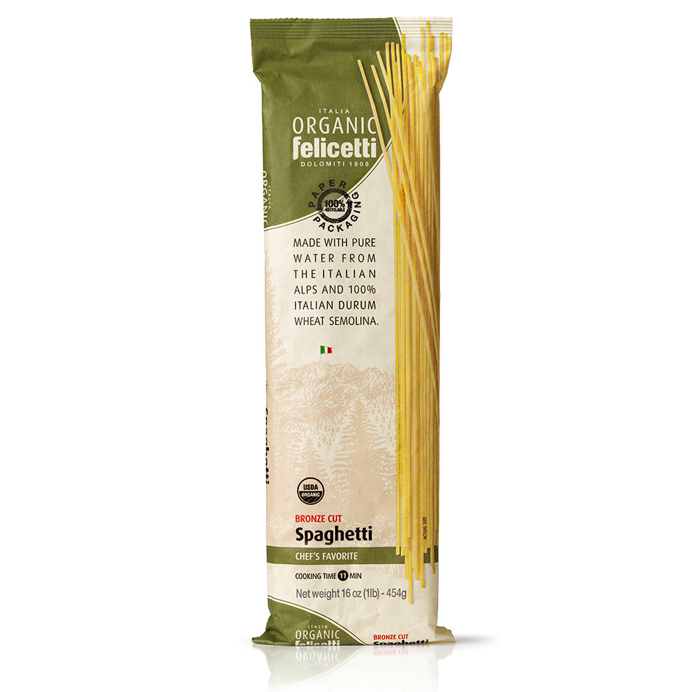 Wholesale Felicetti Orangic Spaghetti Pasta | 16 oz- Bulk