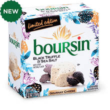 Wholesale Boursin Black Truffle/Sea Salt- Bulk
