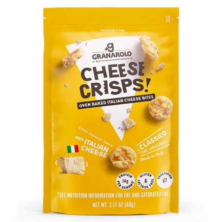 Wholesale Granarolo Case Classic Parmesan Cheese Crisps- Bulk