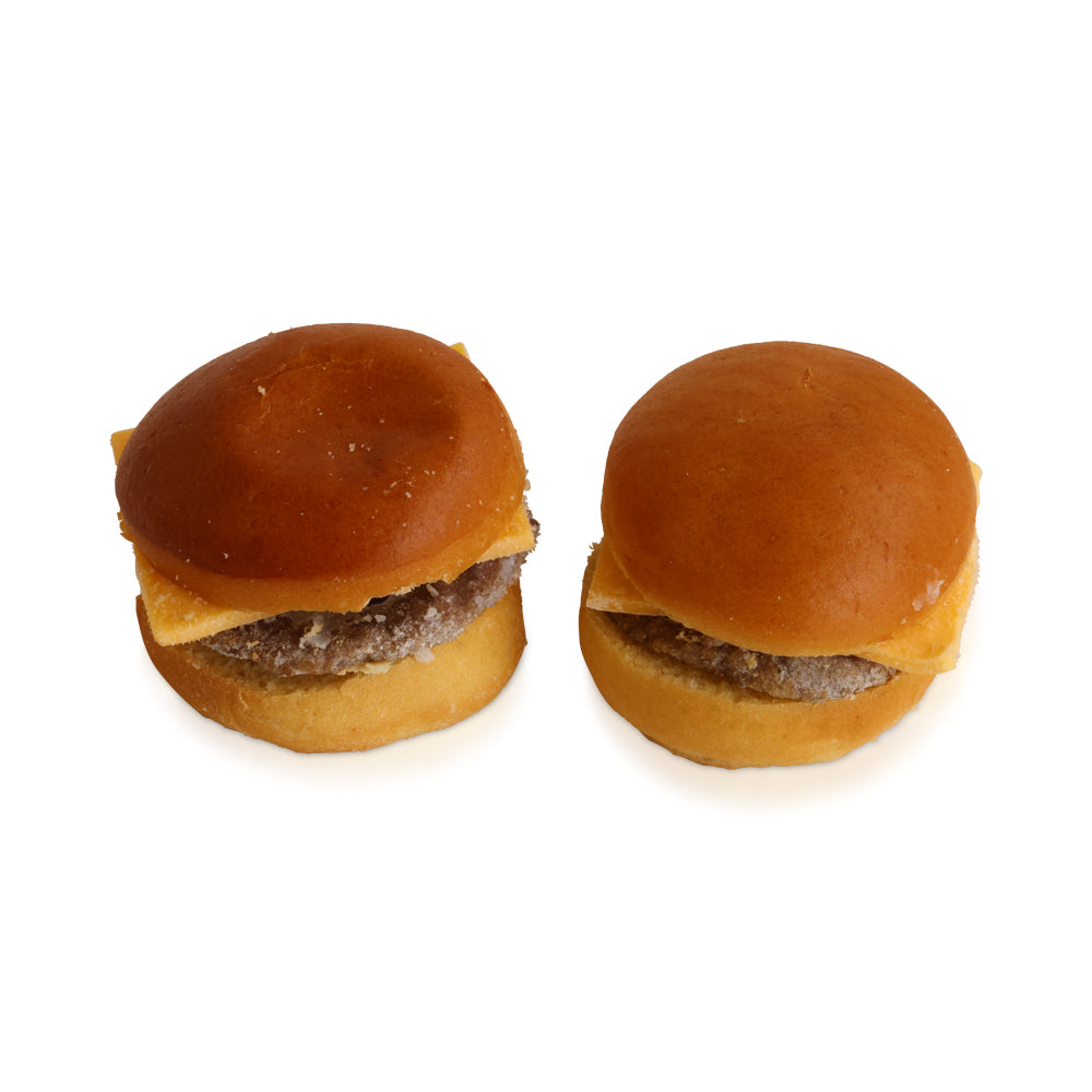 Wholesale Saugatuck Case Kobe Beef Cheese Burger Slider- Bulk