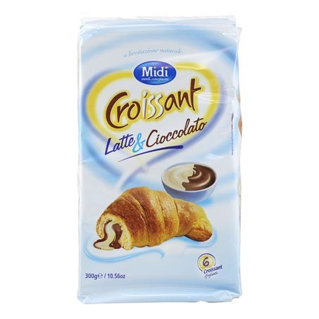 Wholesale Midi Case Individually Wrapped Latte & Cioccolato Croissant- Bulk