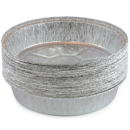 Wholesale Handi-Foil Case 8In Round Aluminum Pan- Bulk