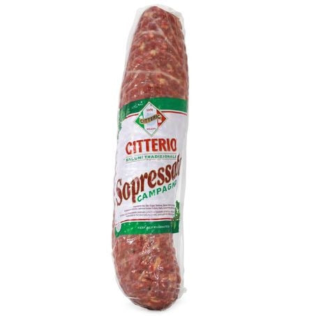 Wholesale Citterio Case Large Sweet Slicing Sopressata- Bulk