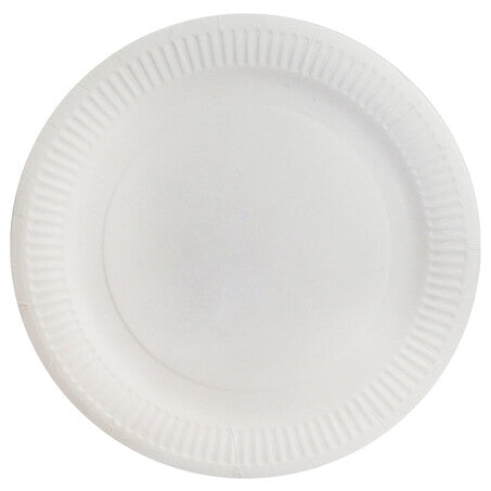 Wholesale BoxNCase Case 9 Inch Coated Paper Plate- Bulk