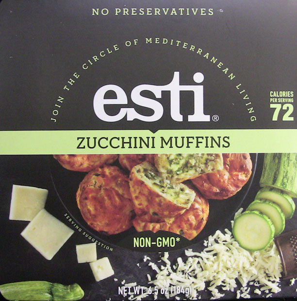 Wholesale Esti Zucchini Muffin Appetizer X.- Bulk