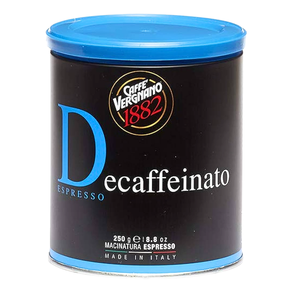 Wholesale Caffe Vergnano Case Decaf Ground Drip Coffee- Bulk