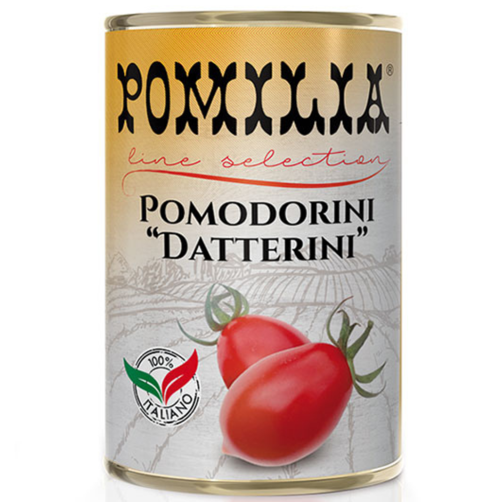Wholesale Pomilia Case Italian Tomatoes Datterini- Bulk