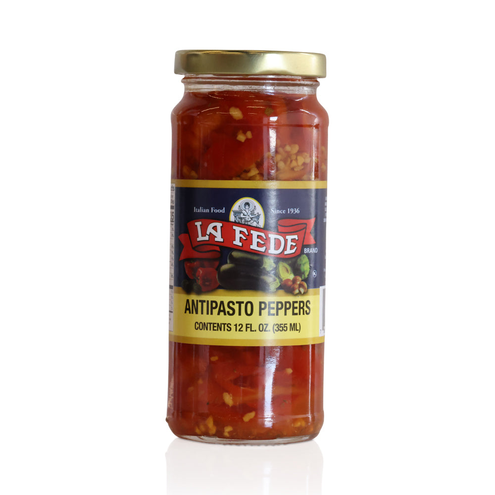 Wholesale La Fede Antipasto Pepper | 12 oz- Bulk