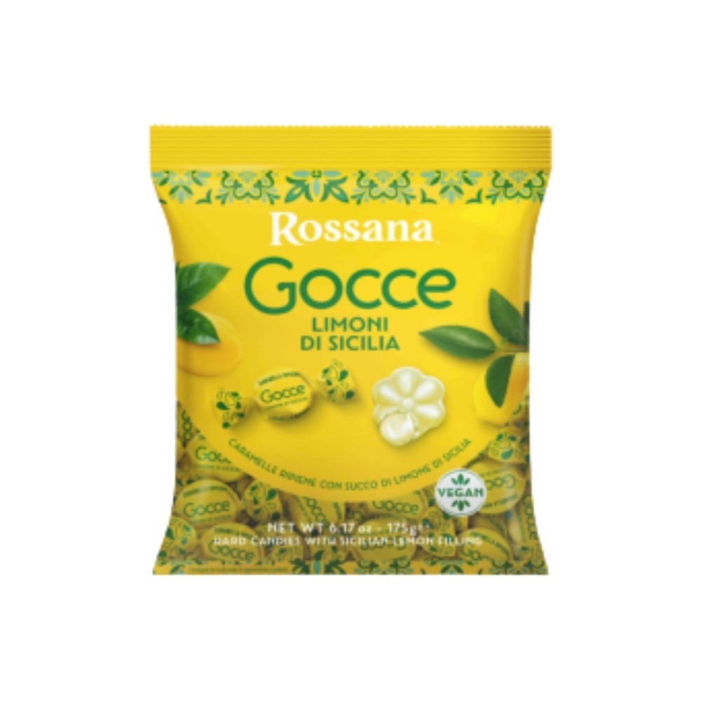 Wholesale Fida Case Sicilian Lemon Gocce Hard Candy- Bulk