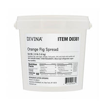 Wholesale Divina Orange Fig Spread 3.5lb- Bulk