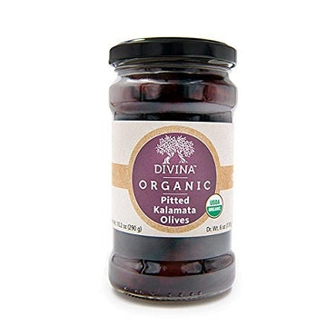 Wholesale Divina Pitted Kalamata Olives from Greece, Two 5 LB Cases (Bulk Pack)- Bulk