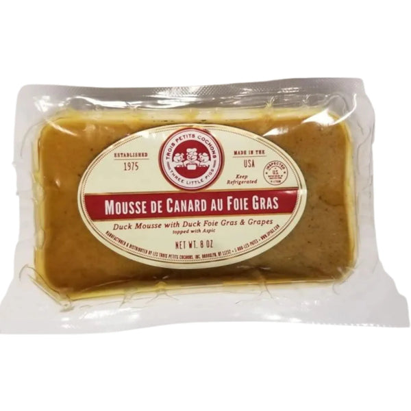 Wholesale Les Trois Duck Foie Gras - Exquisite 4 Lb Block for Gourmet Dishes- Bulk