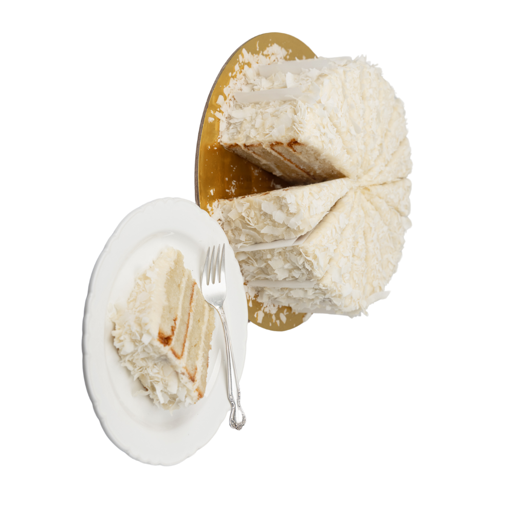 Wholesale By The Way Coconut Cloud Layer Cake | 6 unsliced- Bulk