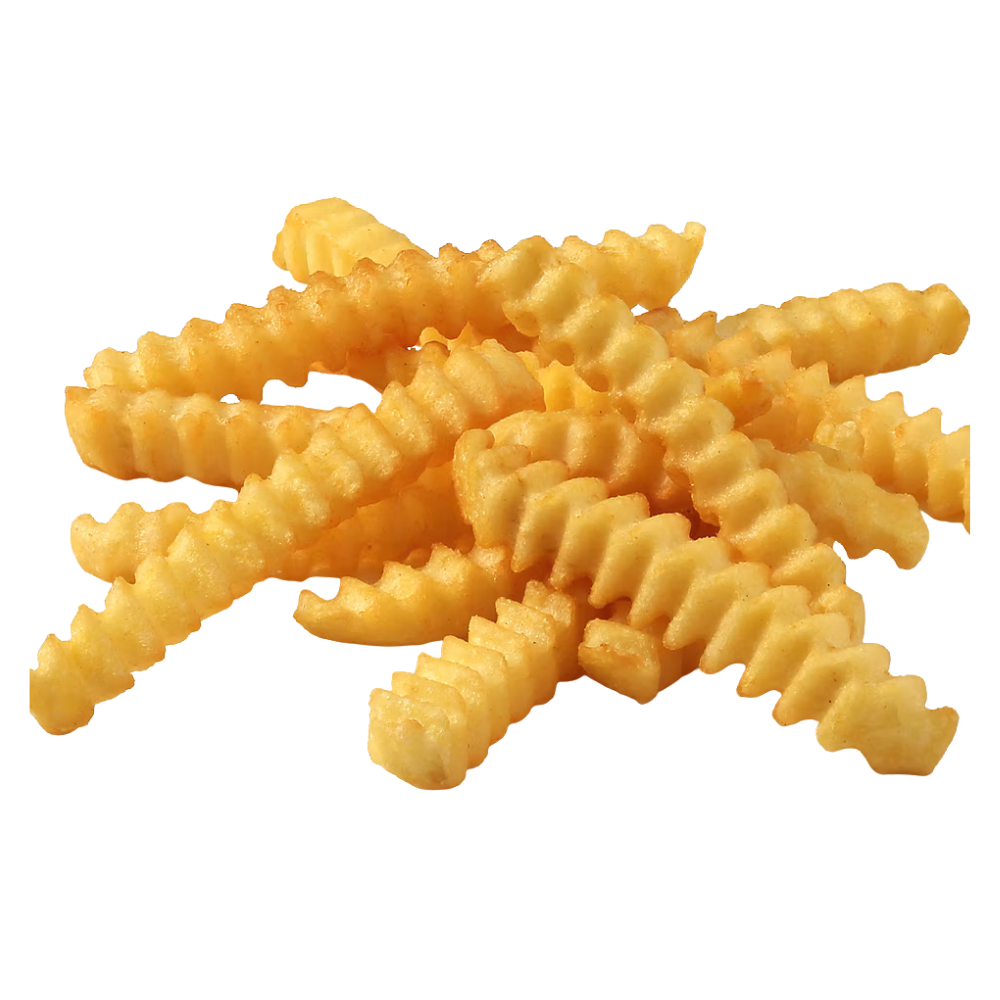Wholesale Lamb Weston Case 3/8 Inch Crinkle Cut Yukon Concertina Fries- Bulk