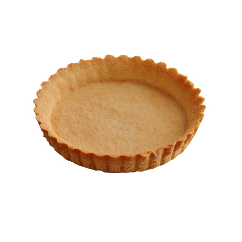 Wholesale White Toque Case 4 Inch Fluted Butter Tart Shell- Bulk