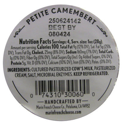 Wholesale Marin French Petit Camembert- Bulk