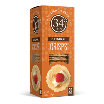 Wholesale 34 Degrees Natural Crisps- Bulk