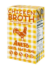 Wholesale Aneto Chicken Broth 34Oz- Bulk