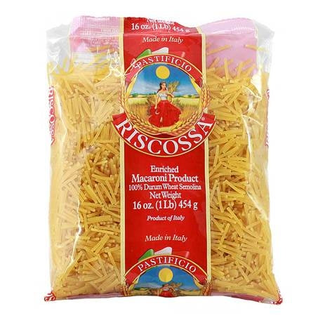 Wholesale Riscossa Case Cut Vermicelli Pasta #70- Bulk