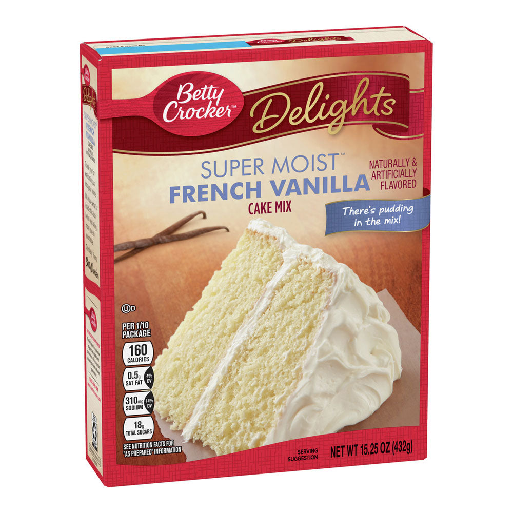 Wholesale Betty Crocker Each French Vanilla Cake Mix- Bulk