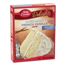 Wholesale Betty Crocker Case French Vanilla Cake Mix- Bulk
