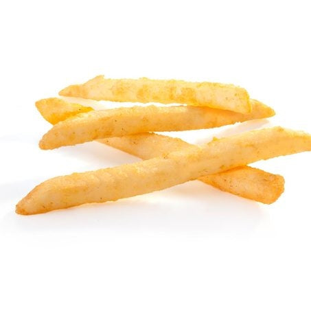 Wholesale Cavendish Case 3/8 Inch Regular Cut Clear Coated Fries- Bulk