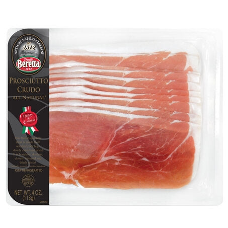 Wholesale Beretta Case Sliced Prosciutto- Bulk