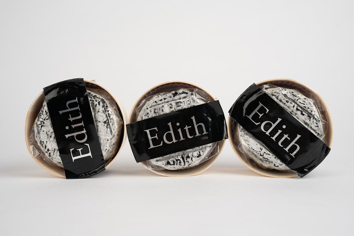 Wholesale Woodsde Edith Goat Ash Ripe 150G- Bulk