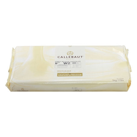 Wholesale Callebaut Case White Chocolate Blocks 28%- Bulk