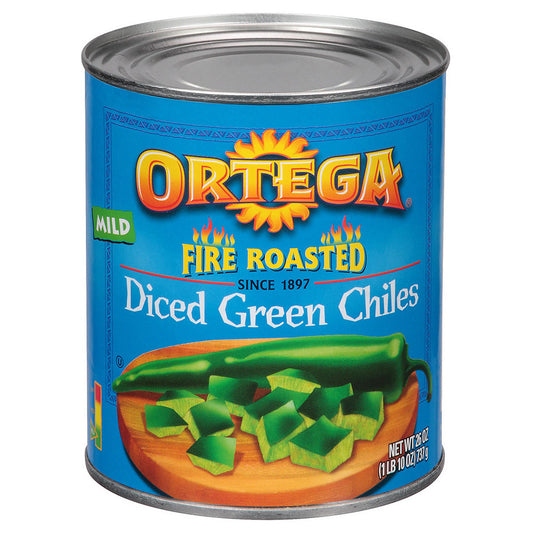 Wholesale Ortega Each * Diced Green Chilies- Bulk