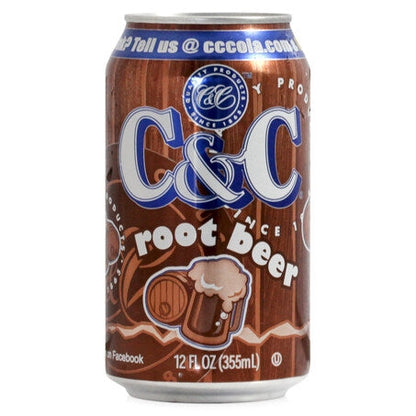 Wholesale C & C Case Root Beer Soda- Bulk